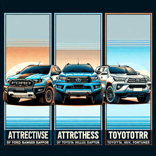 Daya Tarik Ford Ranger Raptor, Toyota Hilux GR, dan Fortuner di Pasaran SUV