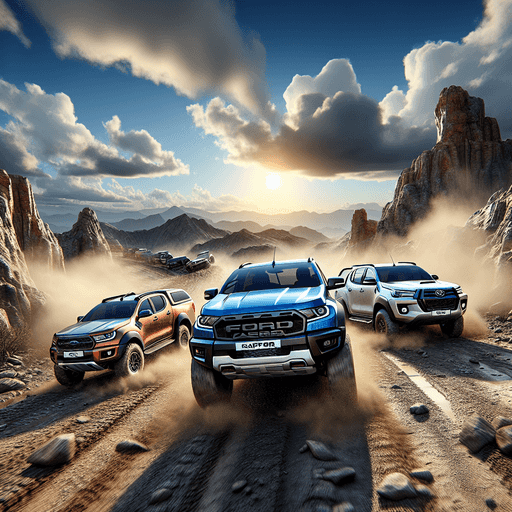 Eksplorasi Kemampuan Off-Road: Ford Ranger Raptor, Toyota Hilux GR, dan Fortuner