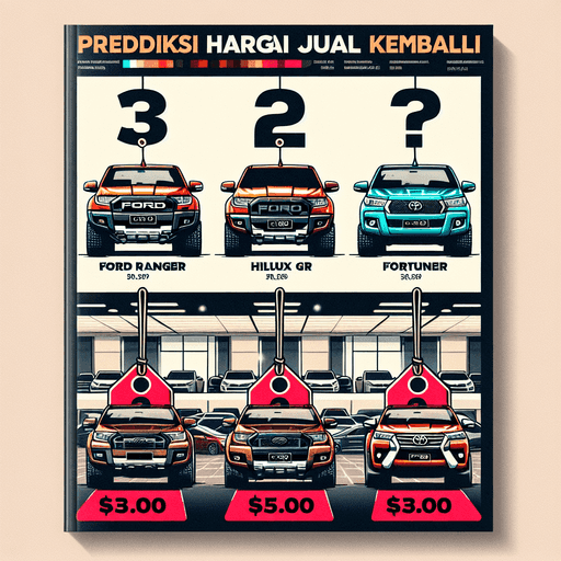 Prediksi Harga Jual Kembali Ford Ranger Raptor, Toyota Hilux GR, dan Fortuner